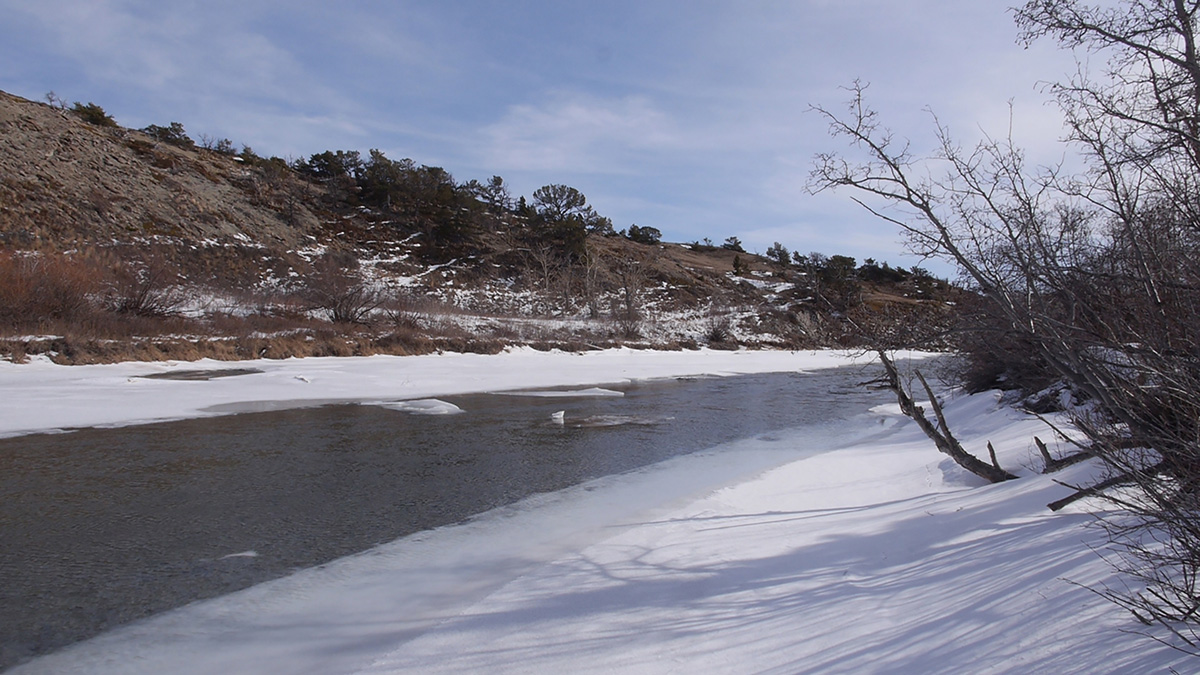 Special Still: Badger Creek thawing