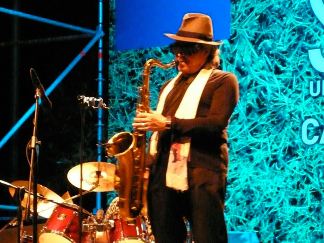 Leandro Barbieri at Casa del Jazz (cropped)