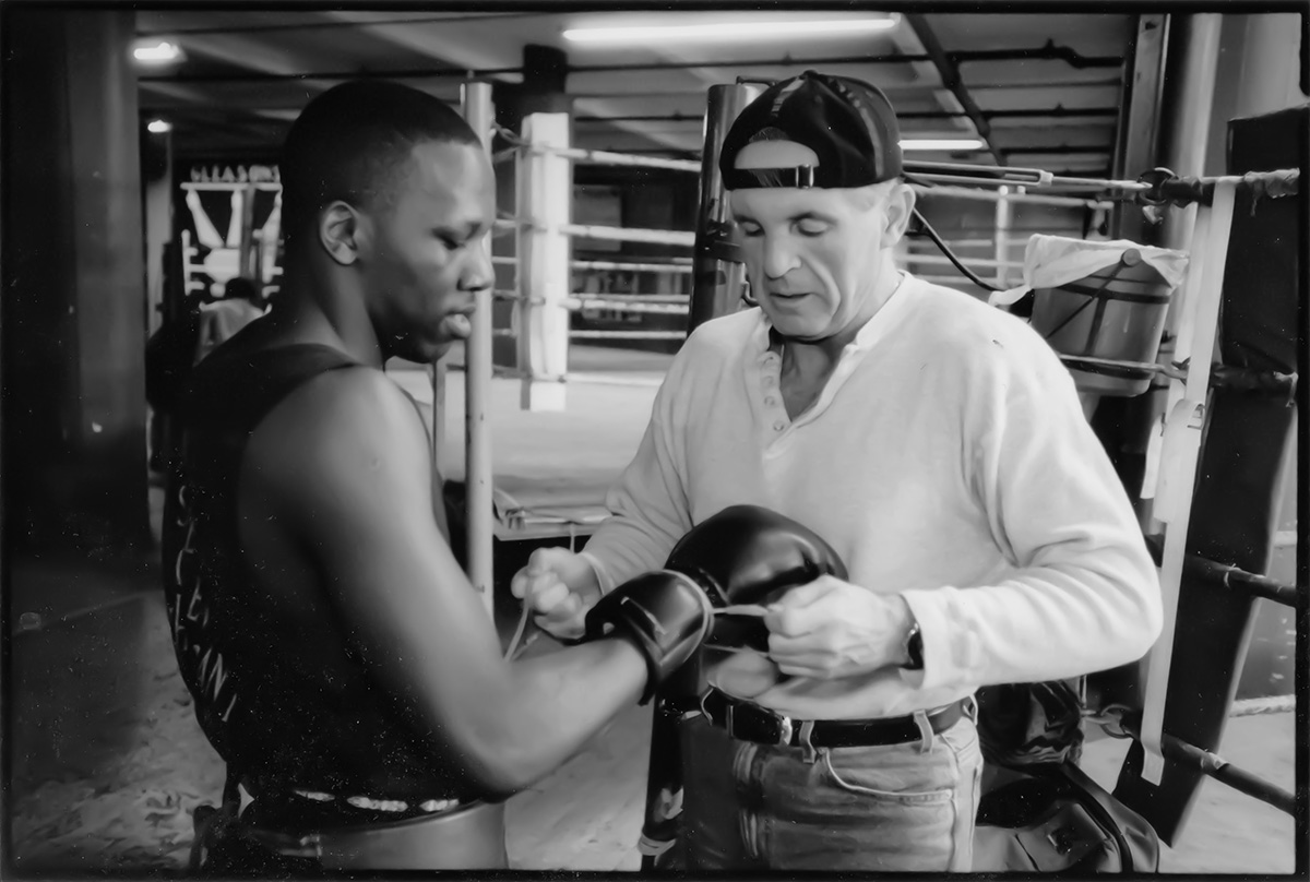 TitleShot Special Still: Ties the gloves